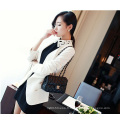 Printemps Automne Mode Slimming Coat Long Sleeve Lapel Pure Color Leisure Business Costumes